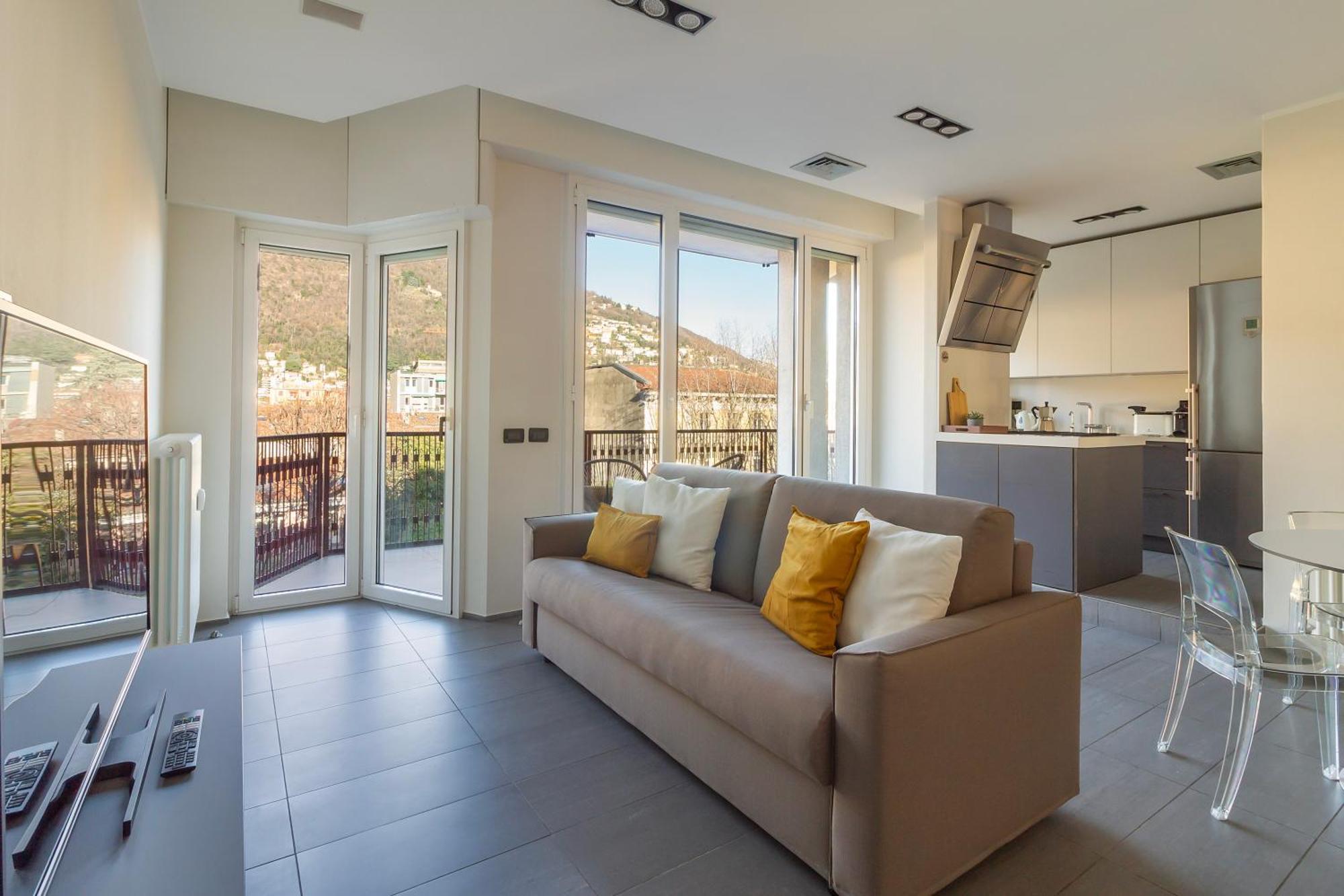 Cathedral View Trilocale Apartment Como Exterior photo