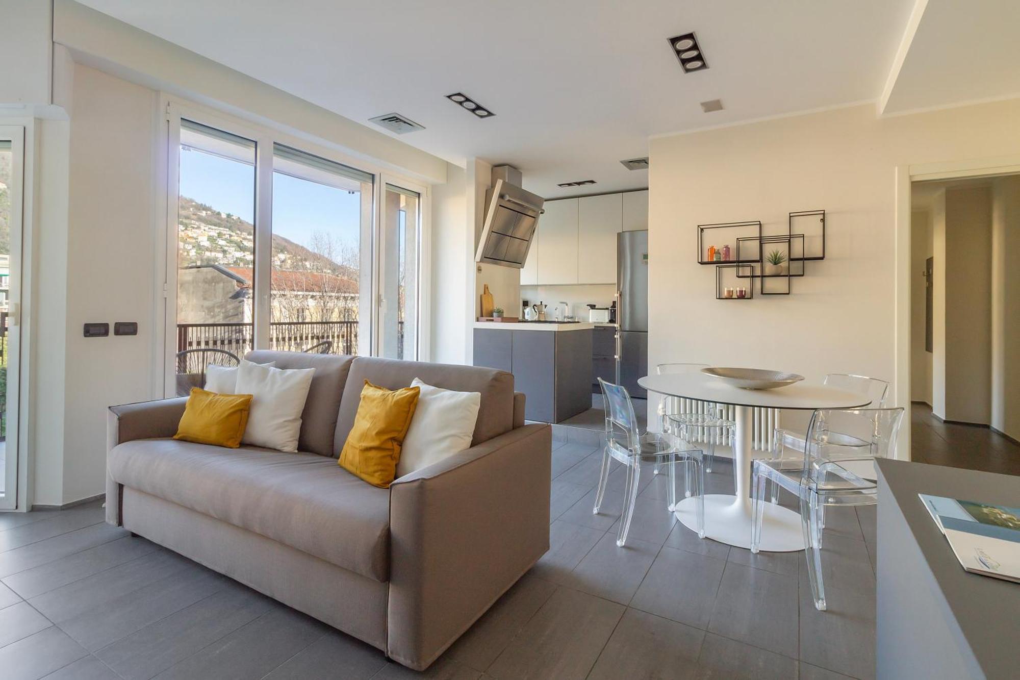 Cathedral View Trilocale Apartment Como Exterior photo